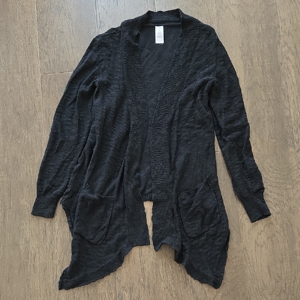 Elegant Black Women's Cardigan